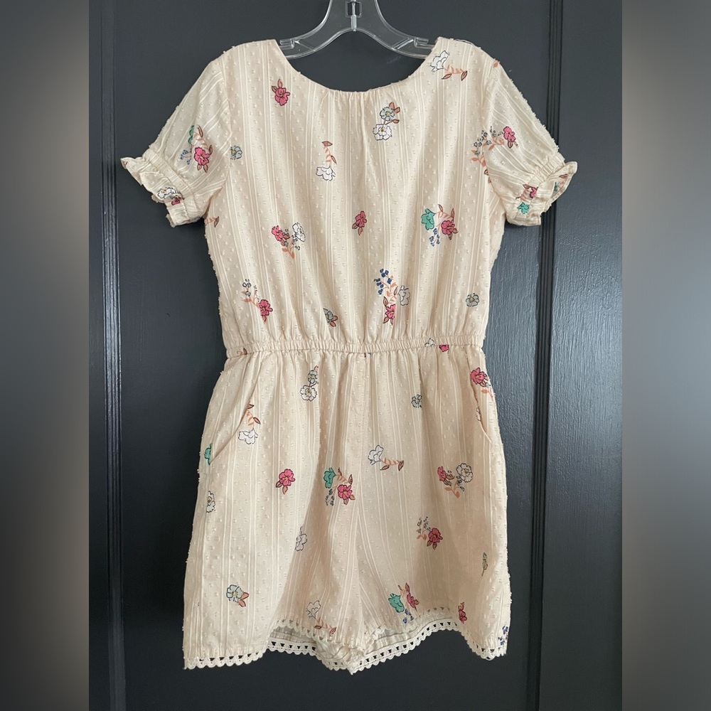 Girls spring romper